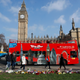 London tourist double decker bus
